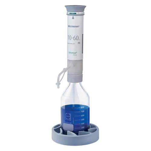 Hirschmann Hochpräziser Flaschendosierer für Reproduzierbaren Dosieren von Flüssigkeiten, 0.50 ml Teilung, 30 ml Kapazität Hirschmann Hochpräziser Flaschendosierer für Reproduzierbaren Dosieren von Flüssigkeiten, 0.50 ml Teilung, 30 ml Kapazität von Hirschmann
