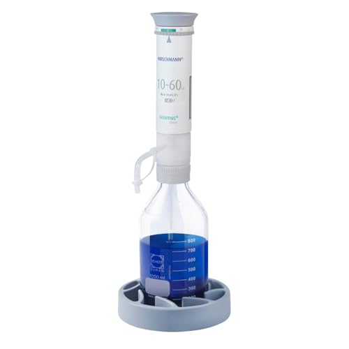 Hirschmann Hochpräziser Flaschendosierer für Reproduzierbaren Dosieren von Flüssigkeiten, 1.00 ml Teilung, 60 ml Kapazität Hirschmann Hochpräziser Flaschendosierer für Reproduzierbaren Dosieren von Flüssigkeiten, 1.00 ml Teilung, 60 ml Kapazität von Hirschmann