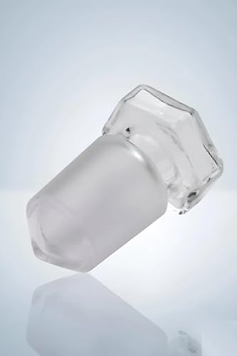 Hirschmann Hohlglasstopfen für Dichten Verschließen von Gefäßen, Klar, 45/40 Norm-Schliff Hirschmann Hohlglasstopfen für Dichten Verschließen von Gefäßen, Klar, 45/40 Norm-Schliff von Hirschmann