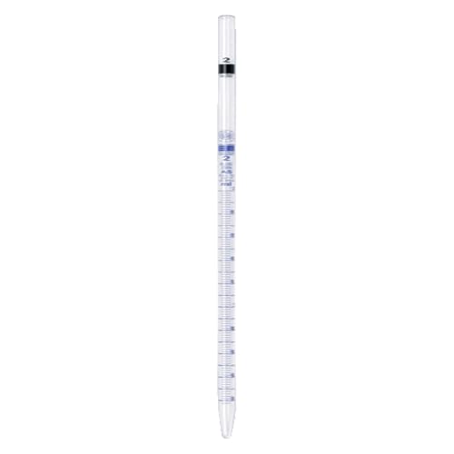 Hirschmann Messpipette, Klasse AS, Blau Graduiert, 1 ml Kapazität, 0.1 ml Teilung von Hirschmann