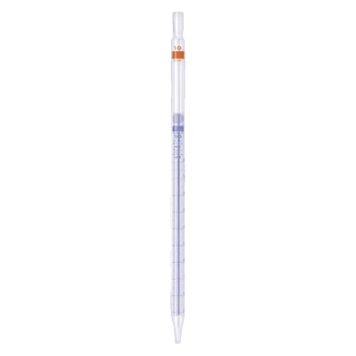 Hirschmann Messpipette für Kleinverpackung, Klasse AS, Blau Graduiert, 5 ml Kapazität, 0.05 ml Teilung von Hirschmann