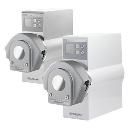 Hirschmann Rotarus Flow 50 Schlauchpumpe, Gehäuse Weiss, IP 54 Schutzart von Hirschmann