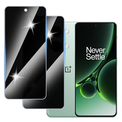 Hirshen [2 Stück] Sichtschutzfolie für Oneplus Nord 3 Panzer Schutz Glas, Anti-Spähen Privatsphäre Schutzfolie, 9H Härte, Anti-Kratzer, Bläschenfrei,Anti-Spy von Hirshen