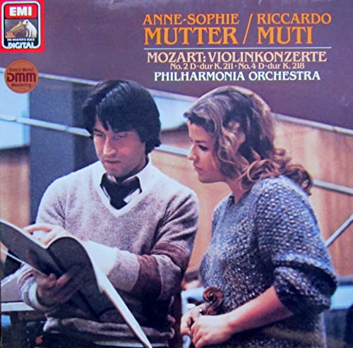 Mozart: Violinkonzerte Nr. 2 & 4 [Vinyl LP] von His Master's Voice (EMI)