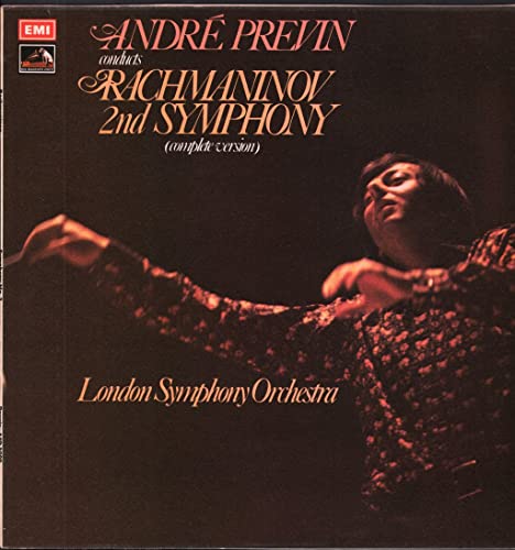 ANDRE PREVIN CONDUCTS RACHMANINOV 2ND SYMPHONY VINYL LP[ASD2889]1973 von His Master's Voice