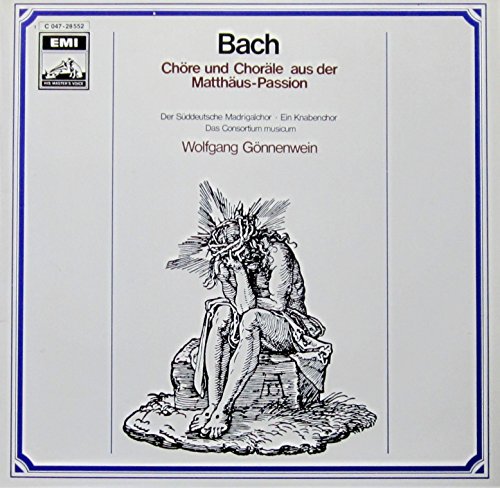 Bach: Chöre und Choräle aus der Matthäus-Passion [Vinyl LP] [Schallplatte] von His Master's Voice