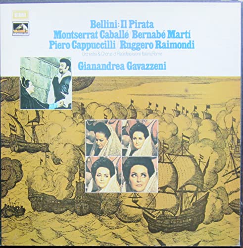 SLS 953 Bellini Il Pirata RTI Rome Giandrea Gavazzeni 3 LP box von His Master's Voice