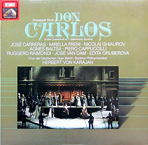 Verdi: Don Carlos (Großer Querschnitt in italienischer Sprache - Berlin 1978) [Vinyl LP] [Schallplatte] von His Master's Voice