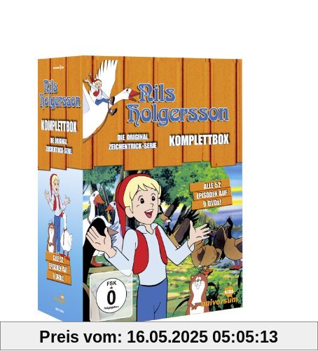 Nils Holgersson - Komplettbox [9 DVDs] von Hisajuki Toriumi