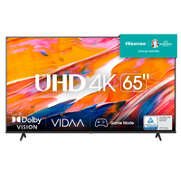 Hisense 65A6K Fernseher 165,1 cm (65) 4K Ultra HD Smart-TV WLAN Schwarz 300 cd/m² von Hisense Gorenje Germany GmbH