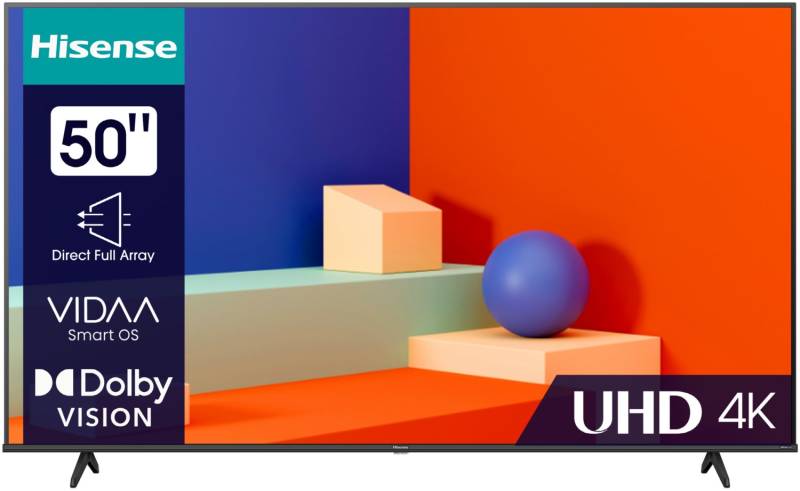 50A6K 126 cm (50") LCD-TV mit Full Array LED-Technik / G von Hisense