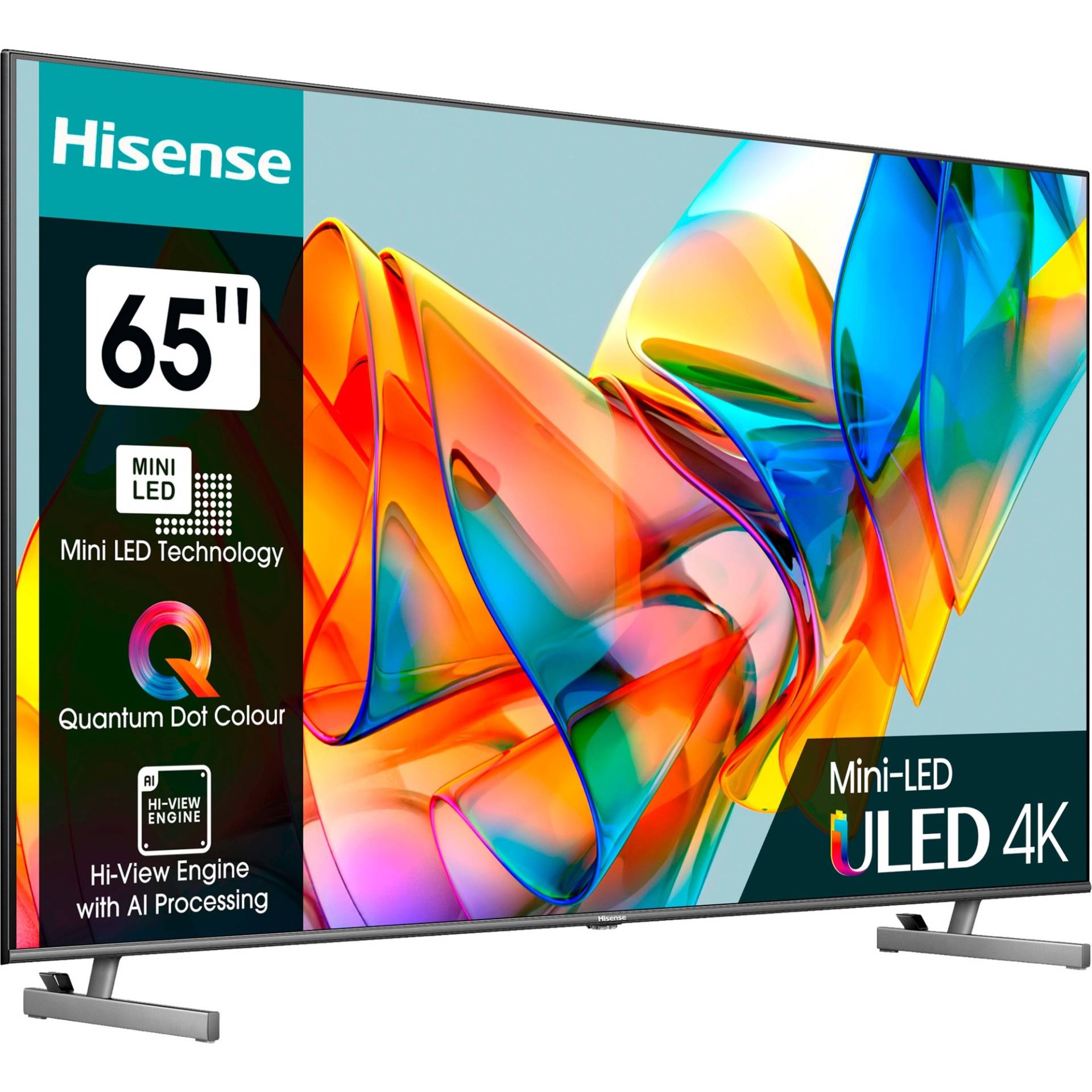 65U6KQ, LED-Fernseher von Hisense