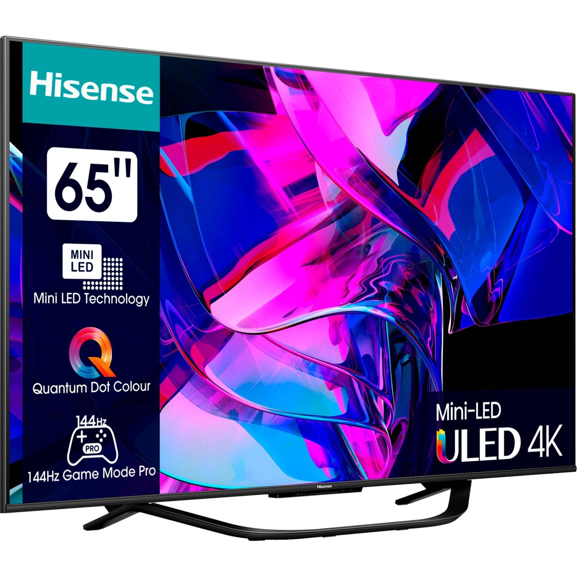 65U7KQ, LED-Fernseher von Hisense