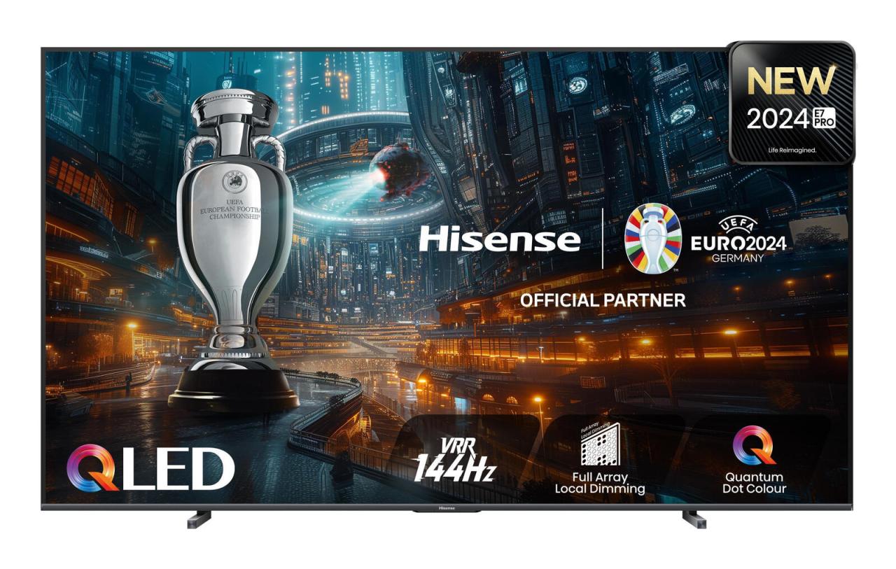 Hisense 100E77NQ PRO 4K Ultra HD Display 2,54 m (100") von Hisense