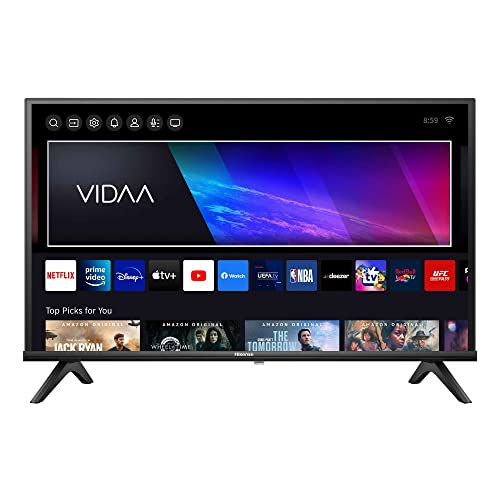 Hisense 32A4K Fernseher 80 cm (31.5 ) HD Smart-TV WLAN Schwarz [Energieklasse F] (32A4K) von Hisense