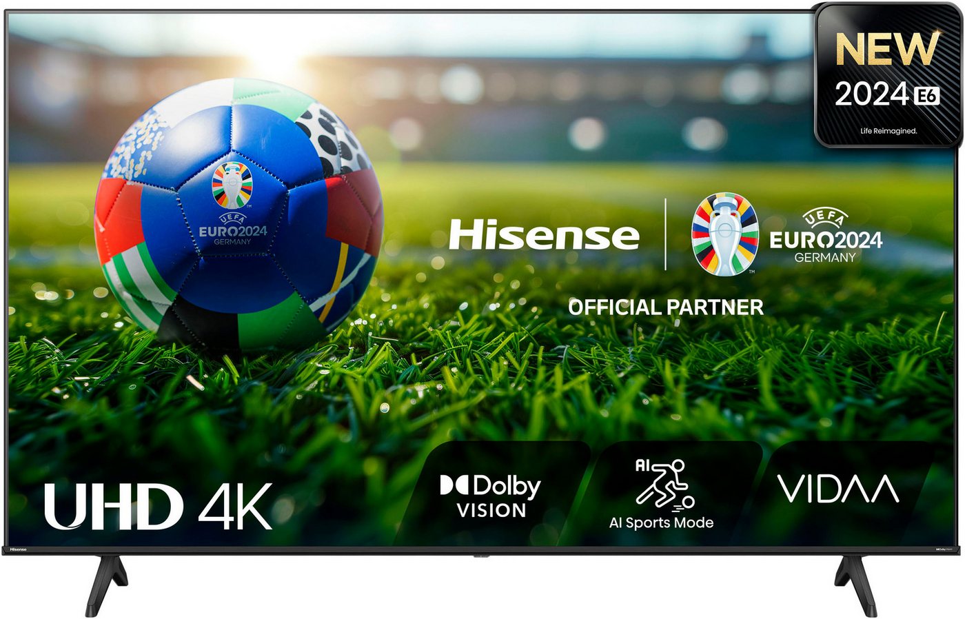 Hisense 43E6NT DLED-Fernseher (108 cm/43 Zoll, 4K Ultra HD, Smart-TV) von Hisense