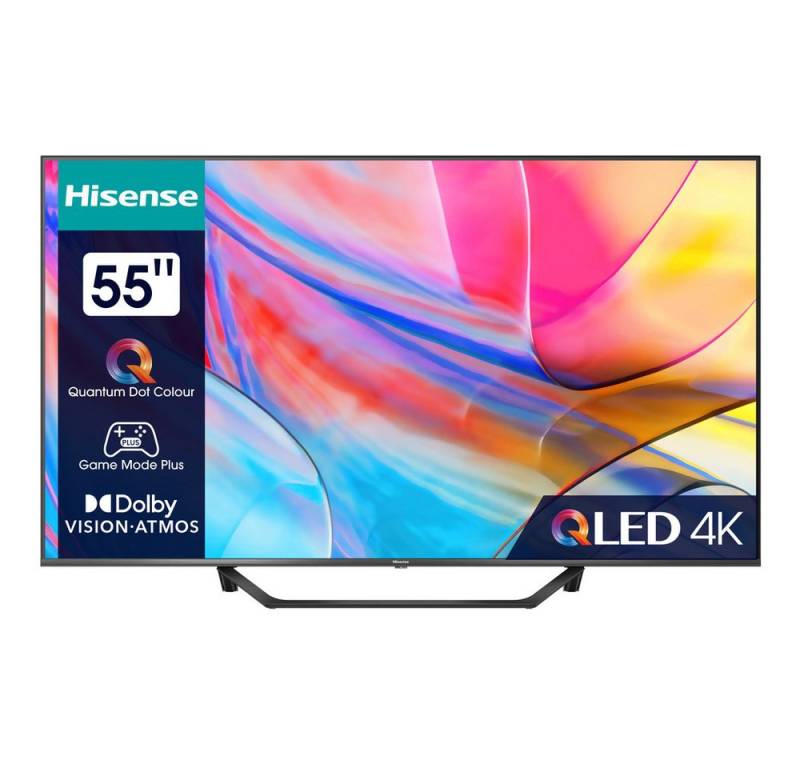 Hisense 55A7KQ QLED-Fernseher (55 Zoll, 4K Ultra HD) von Hisense