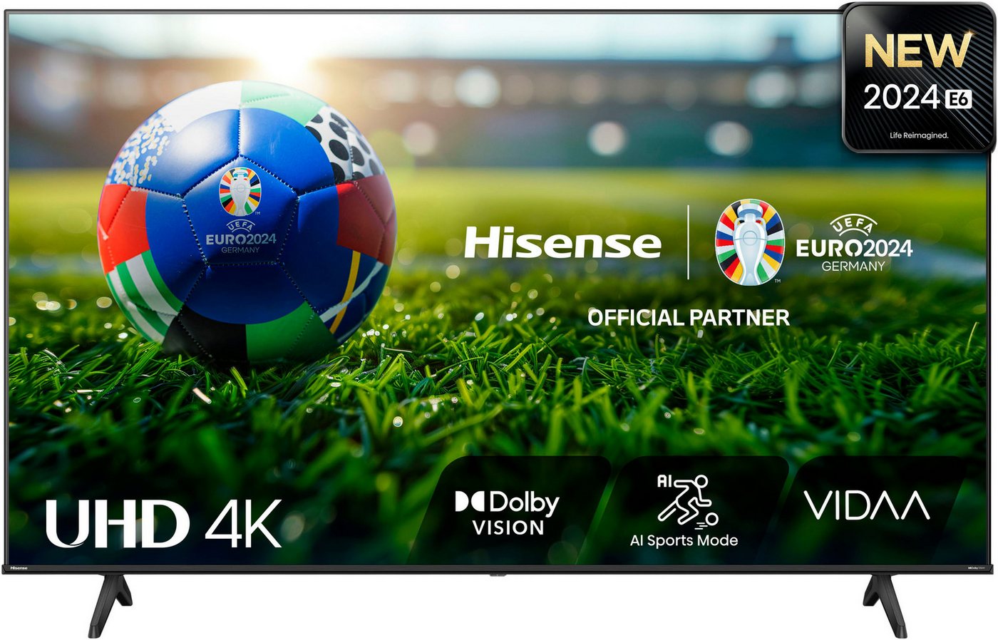 Hisense 55E6NT DLED-Fernseher (139 cm/55 Zoll, 4K Ultra HD, Smart-TV) von Hisense