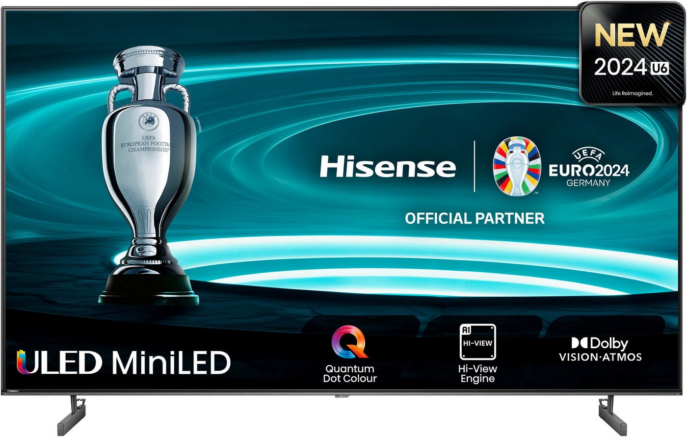 Hisense 55U6NQ Mini-LED-Fernseher (139 cm/55 Zoll, 4K Ultra HD, Smart-TV) von Hisense