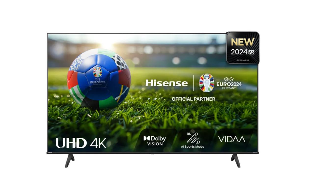 Hisense 65A6N Fernseher 165,1 cm (65) 4K Ultra HD Smart-TV WLAN Schwarz 300 cd/m² (65A6N) von Hisense