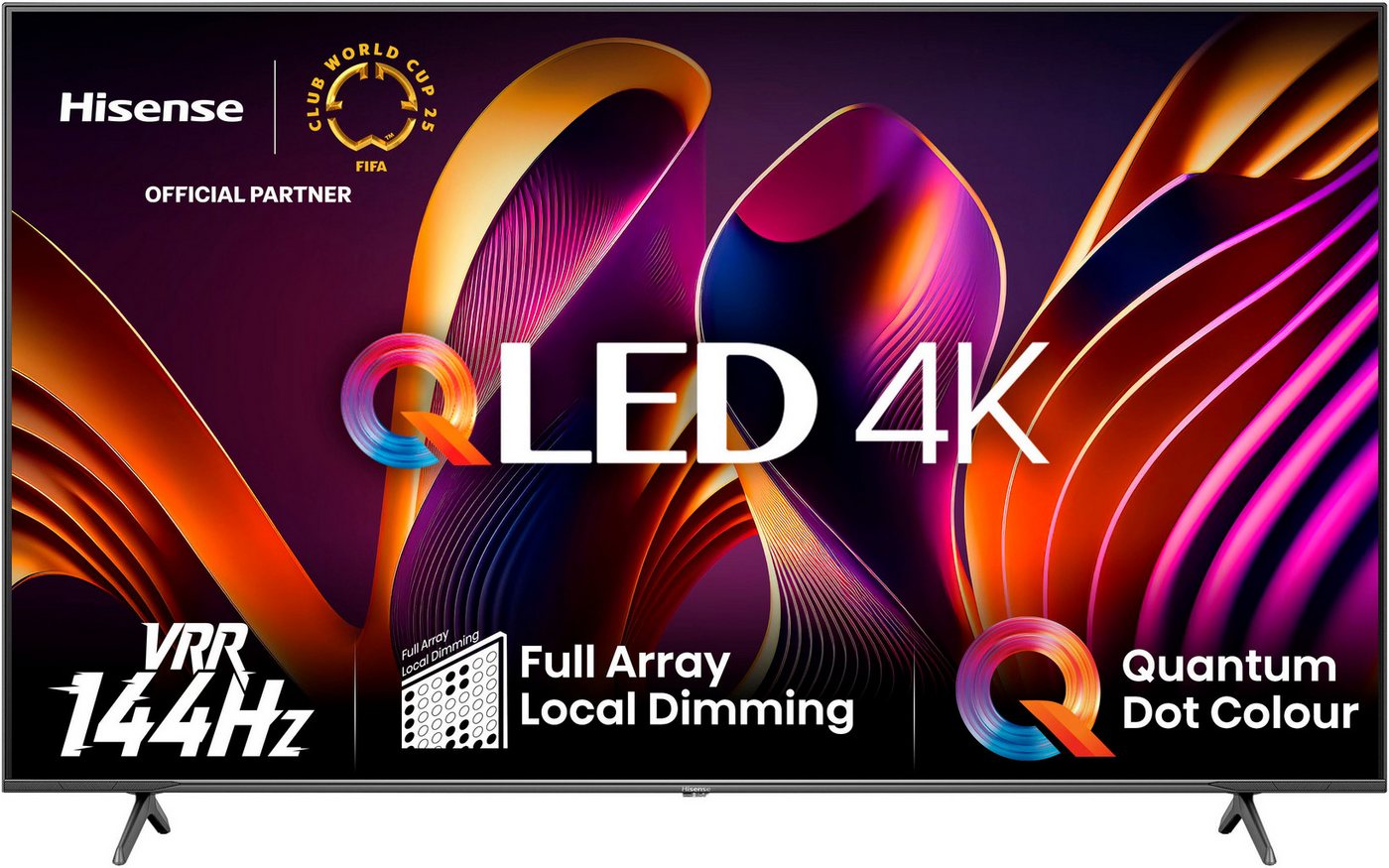 Hisense 65E77NQ PRO QLED-Fernseher (164 cm/65 Zoll, 4K Ultra HD, Smart-TV, 4K UHD, QLED) von Hisense