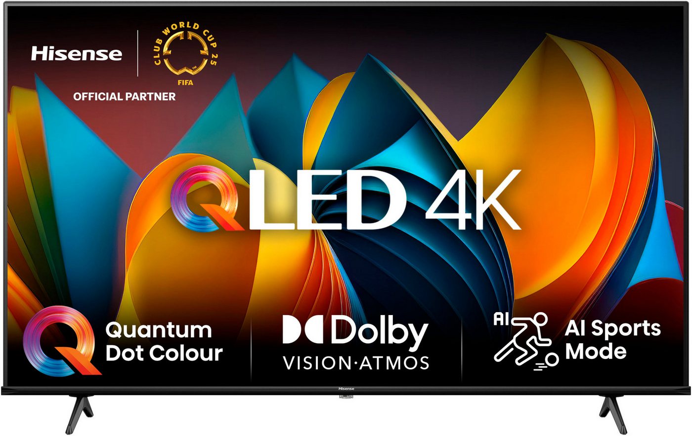 Hisense 65E77NQ QLED-Fernseher (164 cm/65 Zoll, 4K Ultra HD, Smart-TV, 4K UHD, QLED) von Hisense