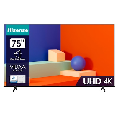 Hisense 75A6K 191cm 75" 4K LED Smart TV Fernseher von Hisense Germany GmbH