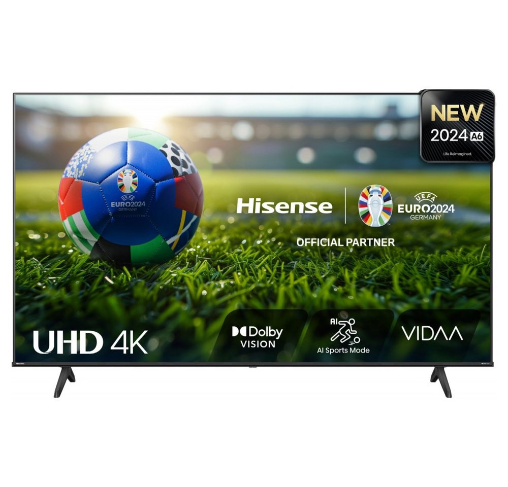 Hisense 75A6N LCD-LED Fernseher (75 Zoll, Ultra HD, WLAN integriert, Smart TV mit benutzerfreundlicher Oberfläche) von Hisense