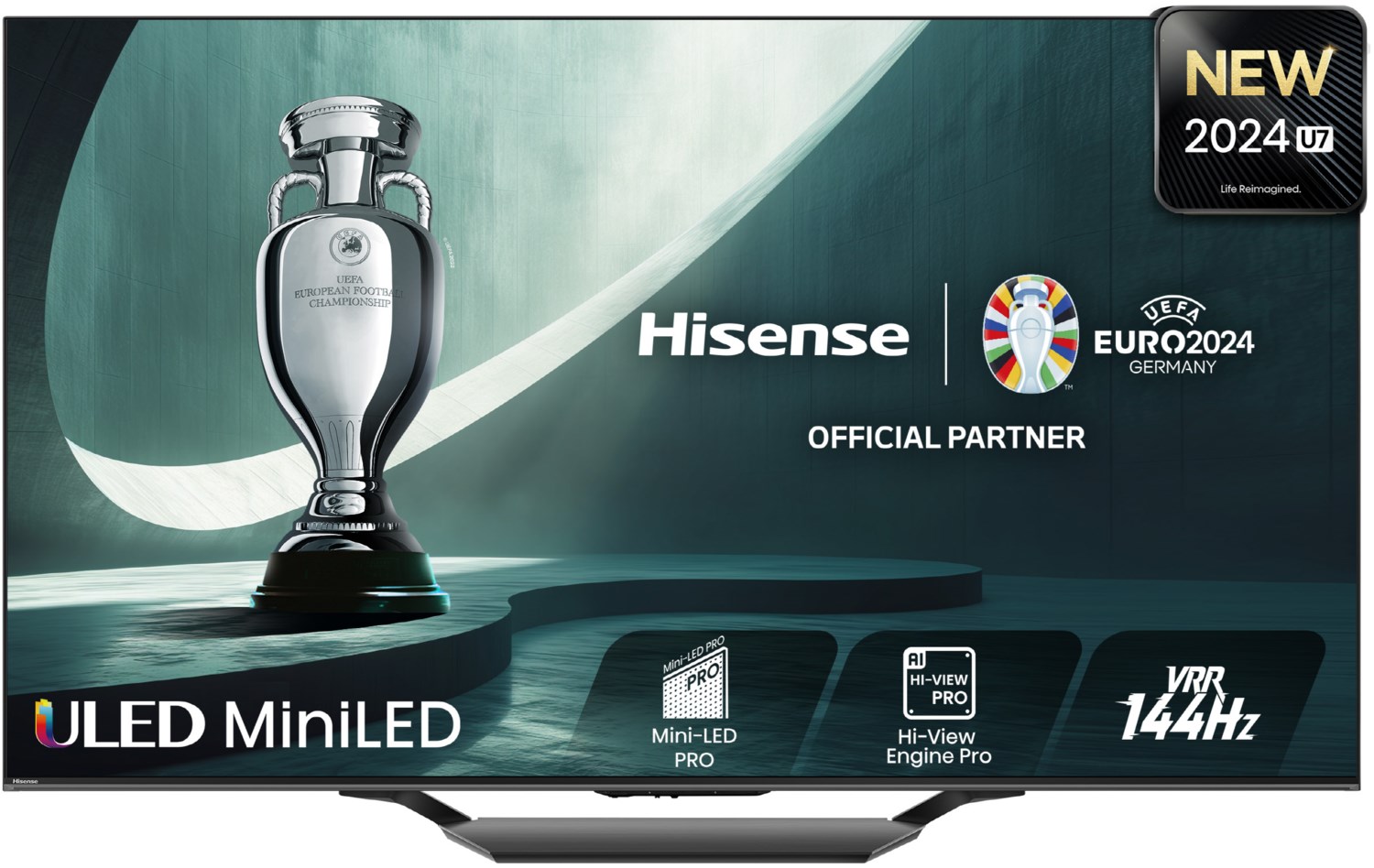 Hisense 75U7NQ 189cm 75 4K Mini LED ULED Smart TV Fernseher [Energieklasse D] (20013182) von Hisense