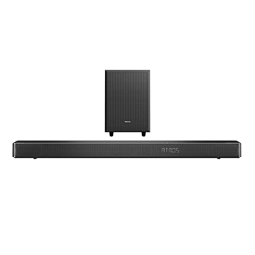 Hisense AX3120G Dobly Atmos Soundbar mit 3.1.2-Kanal, 360 W, kabelloser Subwoofer und Lautsprecher von Hisense