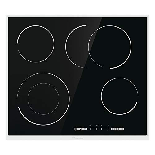 Hisense HiLight-Kochfeld E6433X / Timer / Stop&Go Funktion / Bräterzone / Edelstahlrahmen Hisense HiLight-Kochfeld E6433X / Timer / Stop&Go Funktion / Bräterzone / Edelstahlrahmen von Hisense