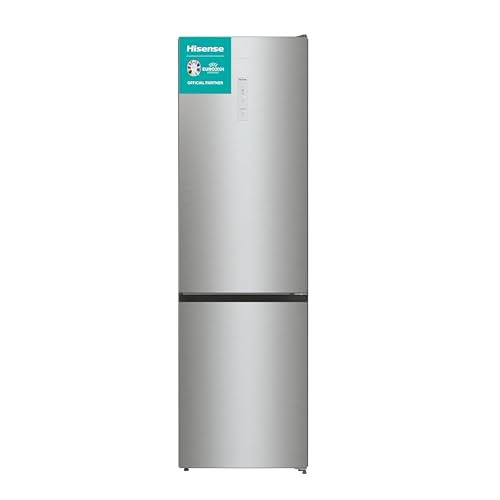 Hisense RB470N4SIB Kühl- Gefrierkombination Total No Frost, Inox, EEK B, 361 Liter, CrispZone von Hisense