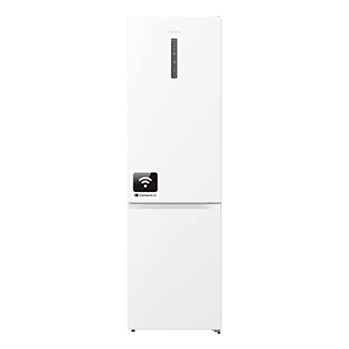 Hisense RB470N4SWC2 - Premium-Kombi-Kühlschrank, kein Frost, 2 m hoch, Klasse C, Weinregal, AdaptCool-Technologie, wendbare Tür, leise, 35 dB, von Hisense