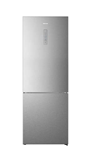 Hisense RB645N4BIE Kühl- und Gefrierkombination Freistehend 495 l E Edelstahl von Hisense