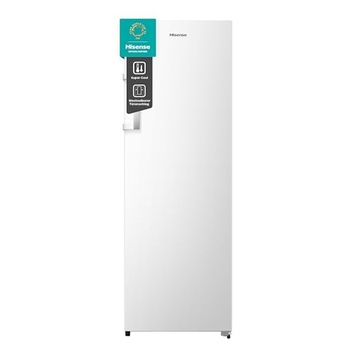 Hisense RL415N4AWC Kühlschrank, 322 Liter Fassungsvermögen, Inverter Kompressor, Multi AirFlow, Energieeffizienzklasse C, 172cm x 59,5cm, weiß Hisense RL415N4AWC Kühlschrank, 322 Liter Fassungsvermögen, Inverter Kompressor, Multi AirFlow, Energieeffizienzklasse C, 172cm x 59,5cm, weiß von Hisense