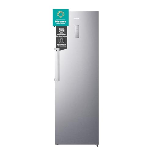 Hisense RL481N4BIE Kühlschrank/ FreshZone/ SuperCool/ HolidayMode/ Multiflow 360°/ BigBox/ LED Display/ 185,5 cm/ 370 l/ 40 dB/ 143 kWh/ Jahr/ Inox-Look von Hisense