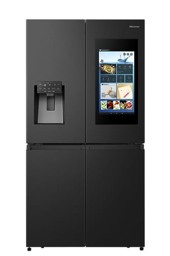 Hisense RQ760N4IFE Cross Door Kühl-Gefrierkombination, Total NoFrost, Smart Connectivity mit Display & WiFi, MultiFlow Kühlung, Eis- & Wasserspender, Super Cool, Metal Tech Cooling, EEK E, schwarz Hisense RQ760N4IFE Cross Door Kühl-Gefrierkombination, Total NoFrost, Smart Connectivity mit Display & WiFi, MultiFlow Kühlung, Eis- & Wasserspender, Super Cool, Metal Tech Cooling, EEK E, schwarz von Hisense