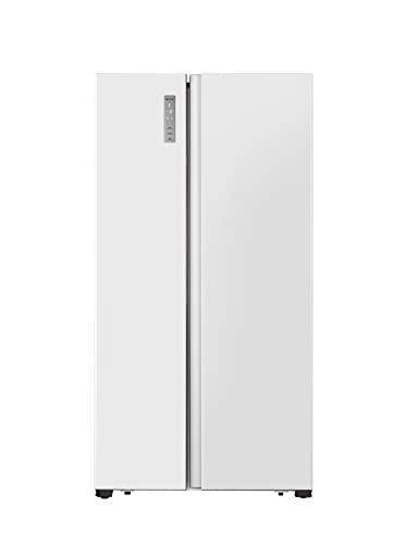 Hisense RS677N4BWE - amerikanischer Kühlschrank, kein Frost, französische Schubladentür, Total No Frost, Nettokapazität 519 l, 1,78 m, leise von Hisense