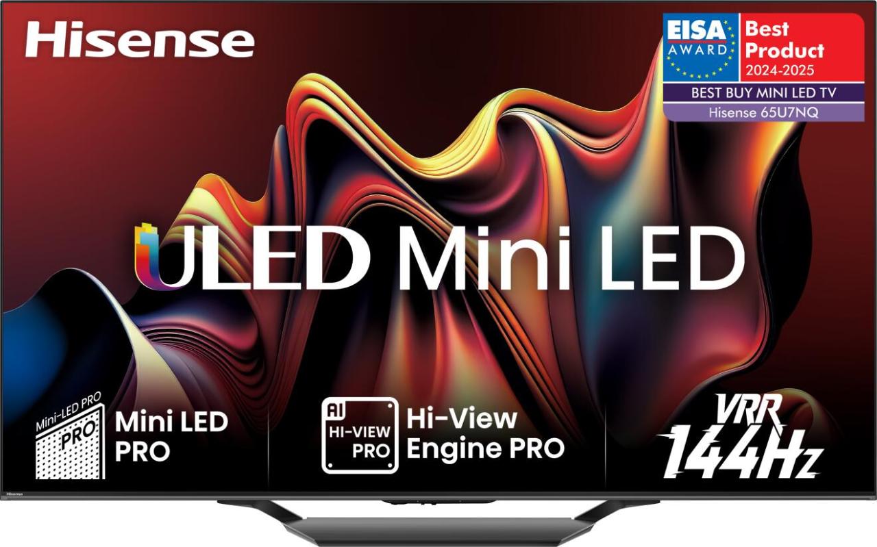 Hisense 65U7NQ ULED-Fernseher 165 cm (65"), 3840×2160 von Hisense