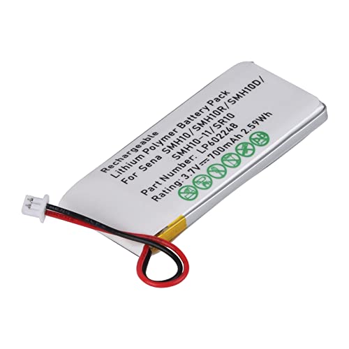 602248 3.7v 700mAh Lithium Polymer Akku Ersatz für Sena SMH10 SMH10R SMH10D SMH10-11 SR10 Motorrad Bluetooth Kamera Bluetooth Headset 602248 3.7v 700mAh Lithium Polymer Akku Ersatz für Sena SMH10 SMH10R SMH10D SMH10-11 SR10 Motorrad Bluetooth Kamera Bluetooth Headset von Hisewen