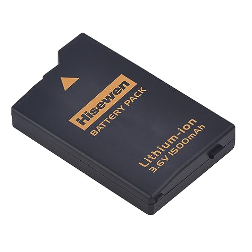 Hisewen 1500mAh 3.6V Ersatz Akku für Sony PSP3000 / PSP2000 PSP-S110 Konsole, PSP-2001, PSP-3000, PSP-3001, PSP-3002, PSP-3004, PSP Slim Konsole Hisewen 1500mAh 3.6V Ersatz Akku für Sony PSP3000 / PSP2000 PSP-S110 Konsole, PSP-2001, PSP-3000, PSP-3001, PSP-3002, PSP-3004, PSP Slim Konsole von Hisewen