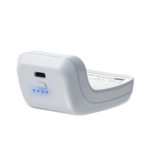 Hisewen PS5 Controller Akku-Pack, 3000mAh Externer Akku für PS5 Controller, tragbares PS5 Zubehör mit LED Anzeige, Type-C Ladekabel Hisewen PS5 Controller Akku-Pack, 3000mAh Externer Akku für PS5 Controller, tragbares PS5 Zubehör mit LED Anzeige, Type-C Ladekabel von Hisewen