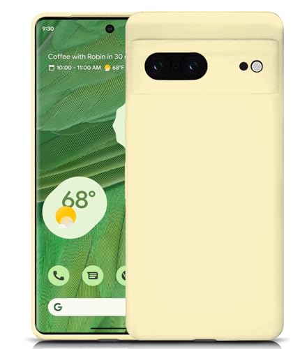 Hismart Google Pixel 7 Handyhülle 6,3 Zoll, weiche, schlanke TPU-Silikon-Rückseite, Stoßdämpfung, hautfreundlich und Kratzfest, 360°-Rundumschutz, Schutzhülle für Pixel 7 Hülle Hismart Google Pixel 7 Handyhülle 6,3 Zoll, weiche, schlanke TPU-Silikon-Rückseite, Stoßdämpfung, hautfreundlich und Kratzfest, 360°-Rundumschutz, Schutzhülle für Pixel 7 Hülle von Hismart