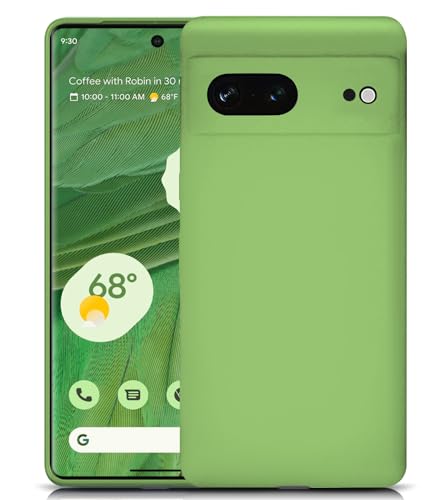 Hismart Google Pixel 7 Handyhülle 6,3 Zoll, weiche, schlanke TPU-Silikon-Rückseite, Stoßdämpfung, hautfreundlich und Kratzfest, 360°-Rundumschutz, Schutzhülle für Pixel 7 Hülle von Hismart