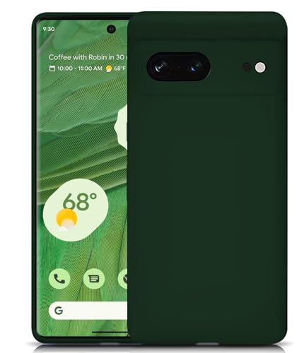 Hismart Google Pixel 7 Handyhülle 6,3 Zoll, weiche, schlanke TPU-Silikon-Rückseite, Stoßdämpfung, hautfreundlich und Kratzfest, 360°-Rundumschutz, Schutzhülle für Pixel 7 Hülle von Hismart