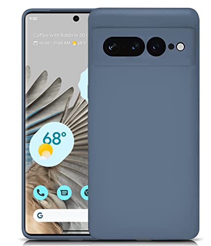Hismart Google Pixel 7 Pro Handyhülle 6,7 Zoll, weiche, schlanke TPU-Silikon-Rückseite, Stoßdämpfung, hautfreundlich und Kratzfest, 360°-Rundumschutz, Schutzhülle für Pixel 7 Pro Hülle von Hismart