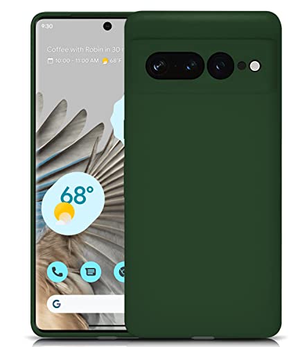 Hismart Google Pixel 7 Pro Handyhülle 6,7 Zoll, weiche, schlanke TPU-Silikon-Rückseite, Stoßdämpfung, hautfreundlich und Kratzfest, 360°-Rundumschutz, Schutzhülle für Pixel 7 Pro Hülle von Hismart