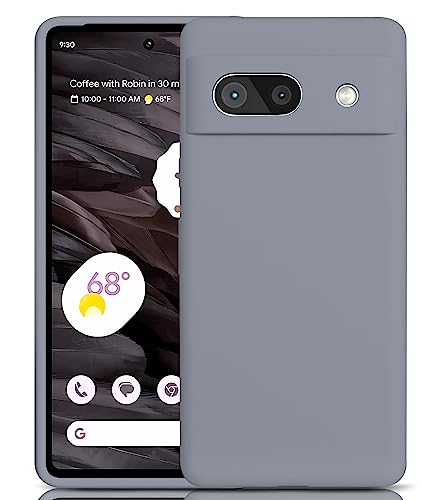 Hismart Google Pixel 7A Handyhülle 6,1 Zoll, weiche, schlanke TPU-Silikon-Rückseite, Stoßdämpfung, hautfreundlich und Kratzfest, 360°-Rundumschutz, Schutzhülle für Pixel 7A Hülle von Hismart