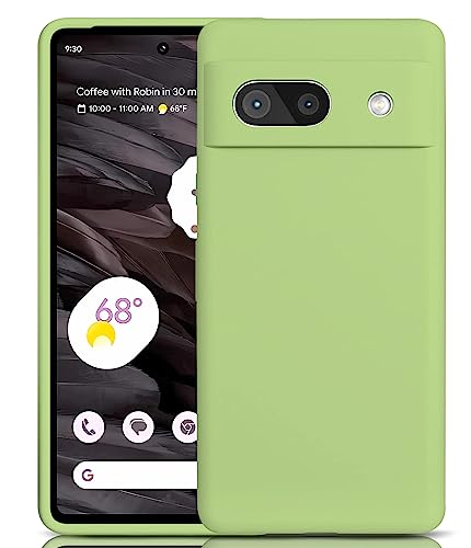 Hismart Google Pixel 7A Handyhülle 6,1 Zoll, weiche, schlanke TPU-Silikon-Rückseite, Stoßdämpfung, hautfreundlich und Kratzfest, 360°-Rundumschutz, Schutzhülle für Pixel 7A Hülle von Hismart