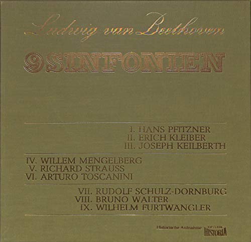Beethoven: 9 Sinfonien; Historische Aufnahme - 690/5 - Vinyl Box von Historia